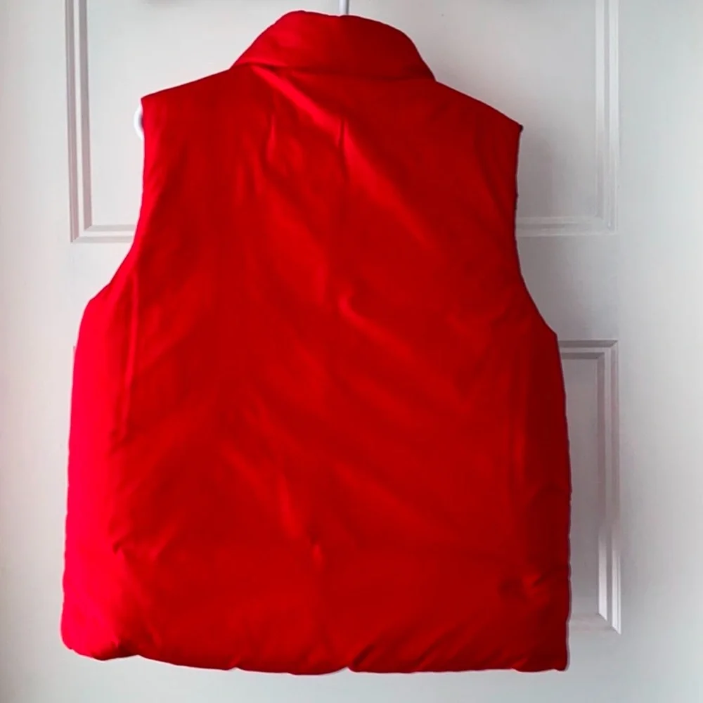 Authentic Ralph Lauren Polo designer signature boys reversible puffer vest sz 5